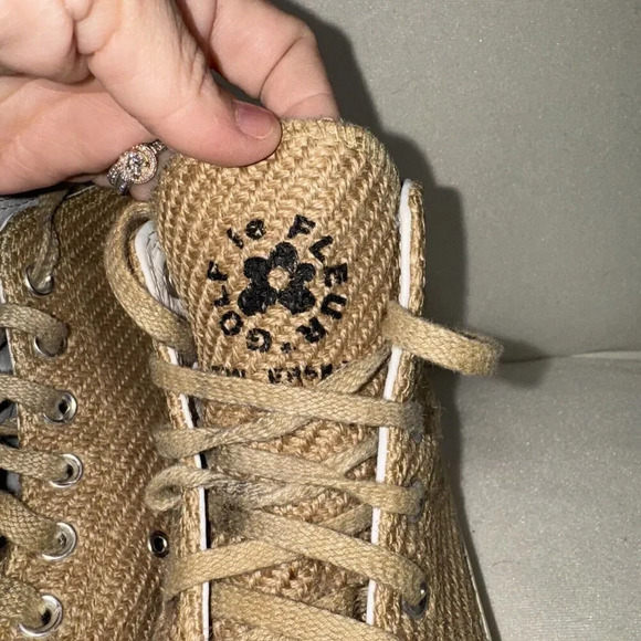 Size 9 W - Converse Golf Le Fleur x Chuck 70 High Fabric Weave - Picture 3 of 8